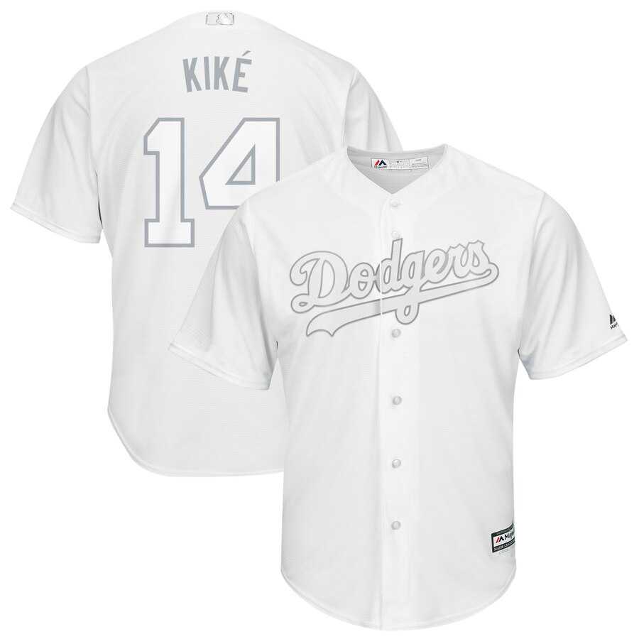 Dodgers 14 Enrique Hernandez Kike White 2019 Players' Weekend Player Jersey Dzhi,We sell and wholesale Dodgers 14 Enrique Hernandez Kike White 2019 Players' Weekend Player Jersey Dzhi on line form chian!